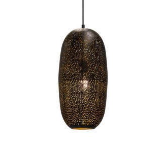 Sunpan Lenette Pendant Light in Oblong Tall Shaped - Lifestyle