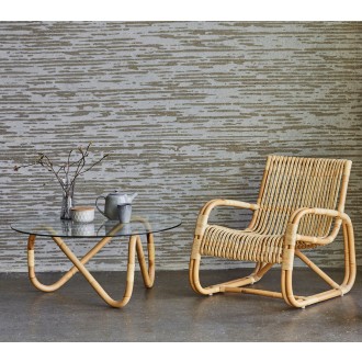 Cane-Line Wave Coffee Table Base Large natural set