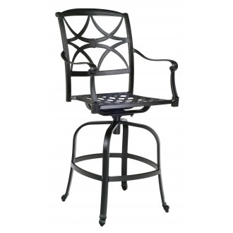 Woodard Wiltshire Swivel Bar Stool 