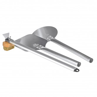 WPPO Ovens Wood-Fired Pizza Oven 3 Piece Utensil Kit 