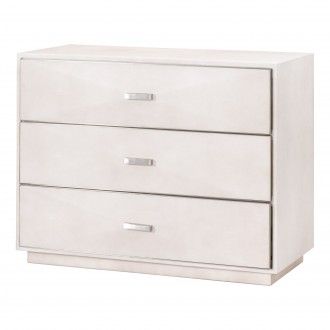 Essentials For Living Wynn 3-Drawer Nightstand - Front Side Angle