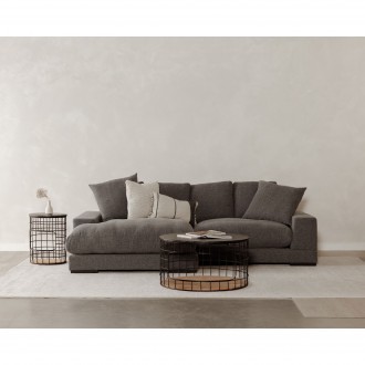 Moe's Home Collection PLUNGE SECTIONAL ANTHRACITE - Lifestyle