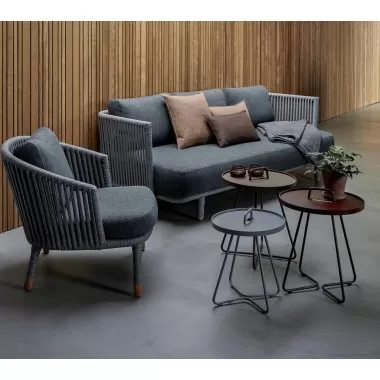 Cane-Line Moments 3-Seater Sofa INDOOR View