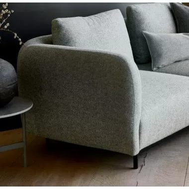 Cane-Line Aura Armrest Low Dark Grey