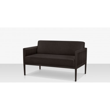 Source Furniture Skye Loveseat Black