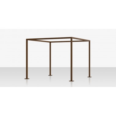 Source Outdoor Furniture Breeze Cabana Frame - 10' - Wood Grain Frame
