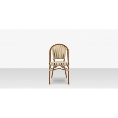 Paris Dining Side Chair - Cream & Chocolate 1