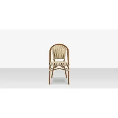 Paris Dining Side Chair - Cream & Chocolate 1