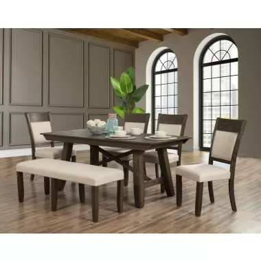 Alpine Furniture Brayden Dining Table - Lifestyle