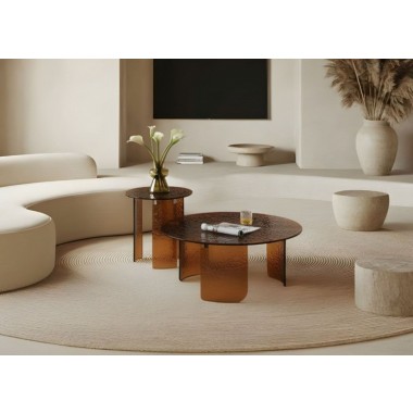 Living Rivelle Coffee Table in Bronze- Lifestyle 1