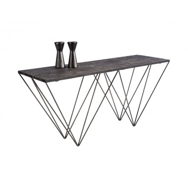  Sunpan Ruffin Console Table - With Decor
