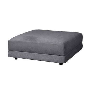 Cane-Line Scale Pouf Dark Grey
