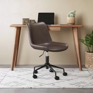 Zuo Modern Byron Office Chair in Brown - Lifestyle