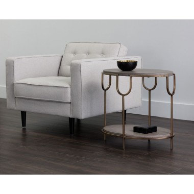 Sunpan Arya End Table - Lifestyle