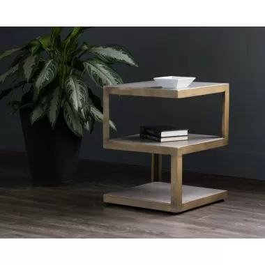  Sunpan Rubix End Table - Lifestyle