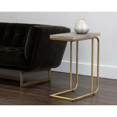 Sunpan Lucius End Table - Lifestyle