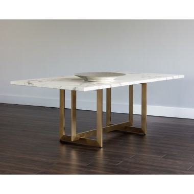 Sunpan Rosellen Dining Table - 86.5" - Lifestyle