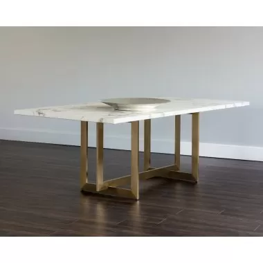Sunpan Rosellen Dining Table - 86.5" - Lifestyle