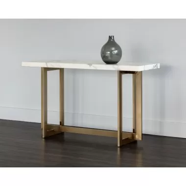 Sunpan Rosellen Console Table - Lifestyle