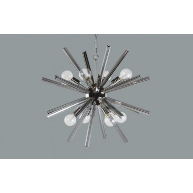 SUNPAN Faraday Chandelier - Small - Smoke Grey, Lifestyle