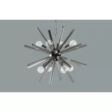 SUNPAN Faraday Chandelier - Small - Smoke Grey, Lifestyle