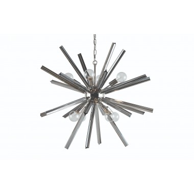 Faraday Chandelier - Large - Smoke Grey