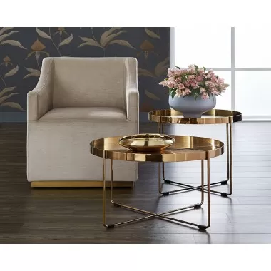 Sunpan Chelsea Side Table - Small - Lifestyle 2