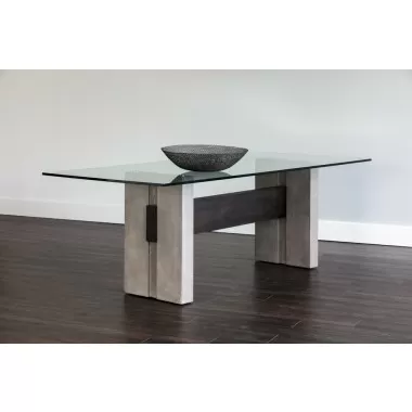 Sunpan Kestor Dining Table - 86.75" - Lifestyle