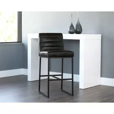 Spyros Barstool - Coal Black - Lifestyle