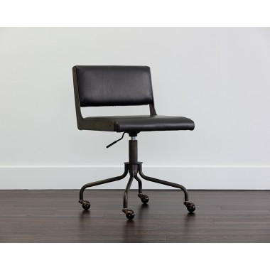 Davis Office Chair - Black - Onyx - Lifestyle