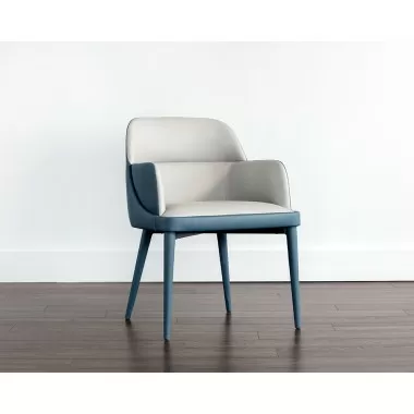 Hagan Dining Armchair - Dillon Steel / Dillon Williamsburg - Lifestyle