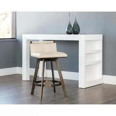 Arizona Swivel Counter Stool - Castillo Cream - Lifestyle