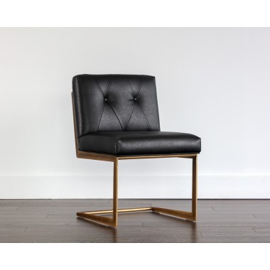 Virelles Dining Chair - Bravo Black - Lifestyle