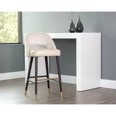 Monae Barstool - Bravo Cream / Polo Club Muslin - Lifstyle