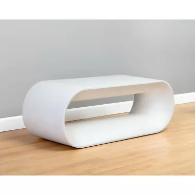 Capsule Bench - White - Lifestyle