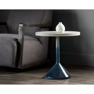 Sunpan Laszilo Side Table - Lifestyle