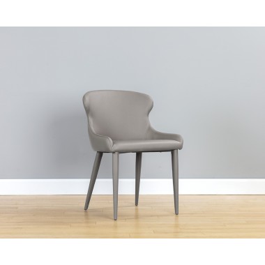 Evora Dining Chair - Dillon Stratus - Lifestyle