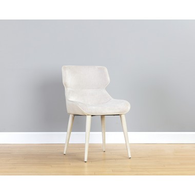 Jesmond Dining Chair - Polo Club Muslin / Bravo Cream - Lifestye