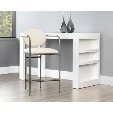 Rylan Counter Stool - Dillon Cream - Lifestyle