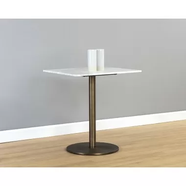 Sunpan Enco Bistro Table - Square - 24" - Lifestyle