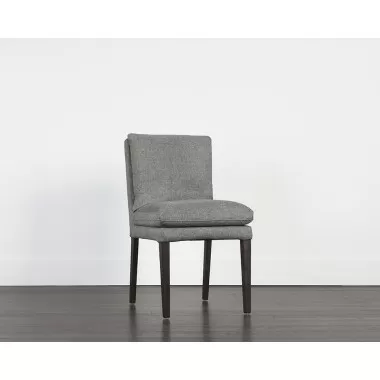 Kansas Dining Chair - Belfast Koala Grey - Lifestyle