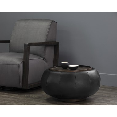 Zenzi End Table - Bravo Black - Lifestyle