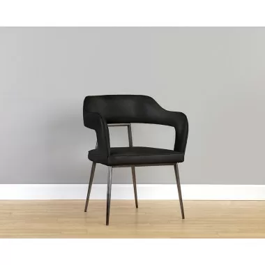 Kenny Dining Armchair - Bravo Black - Lifestyle