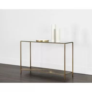 Sunpan Concord Console Table - Lifestyle
