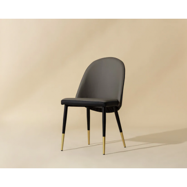 Sunpan Klein Dining Chair in Dillon Stratus / Dillon Black - Lifestyle