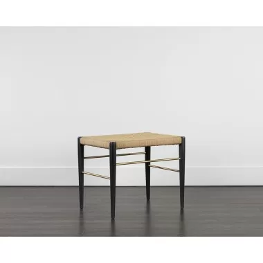 Sunpan Bondi Stool in Black - Lifestyle