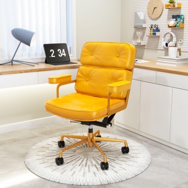 Zuo Modern Smiths Office Chair Yellow - Lifestyle