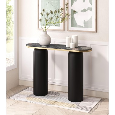 Zuo Modern Luxor Console Table in Multicolor - Lifestyle