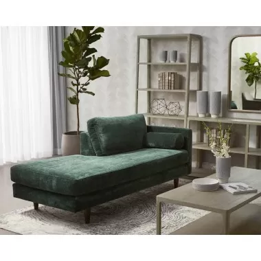 Sunpan Daytona Sofa in Aspect Forest - Lifestyle