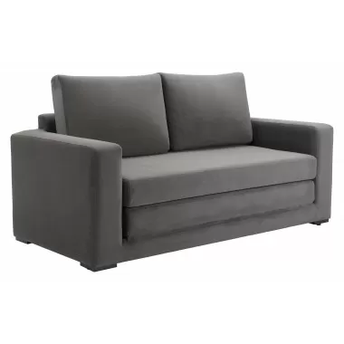 Zuo Modern Jide Sleeper in Sofa Gray - Angled